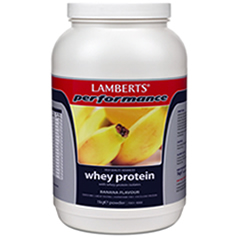 Whey Protein (Vassleprotein pulver) - banansmak  1kg
