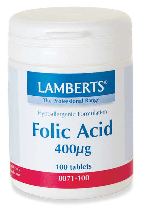 FOLSYRA (Folat) 400mcg (100 tabletter)