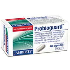 Probioguard (med 4 olika stammar av goda bakterier) - (60 kapslar)