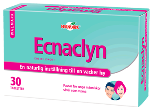 Ecnaclyn - kosttillskott mot finnar 30 tabletter